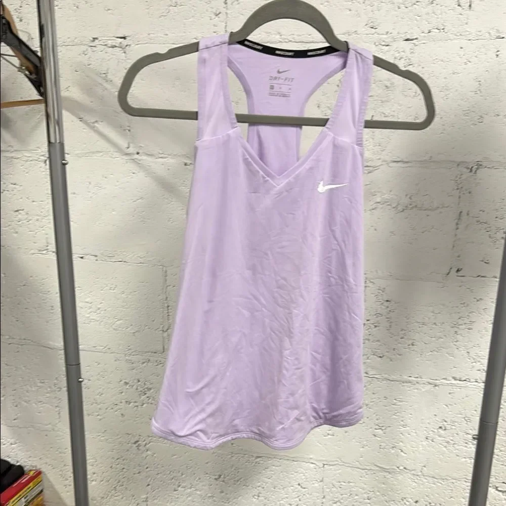 Nike Purple Sleeveless Tank Top - Size Medium - Worn Once Athletic Tank 💙